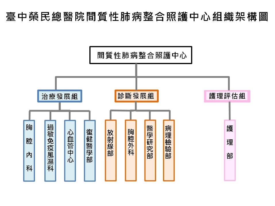 間質性肺病組織架構圖