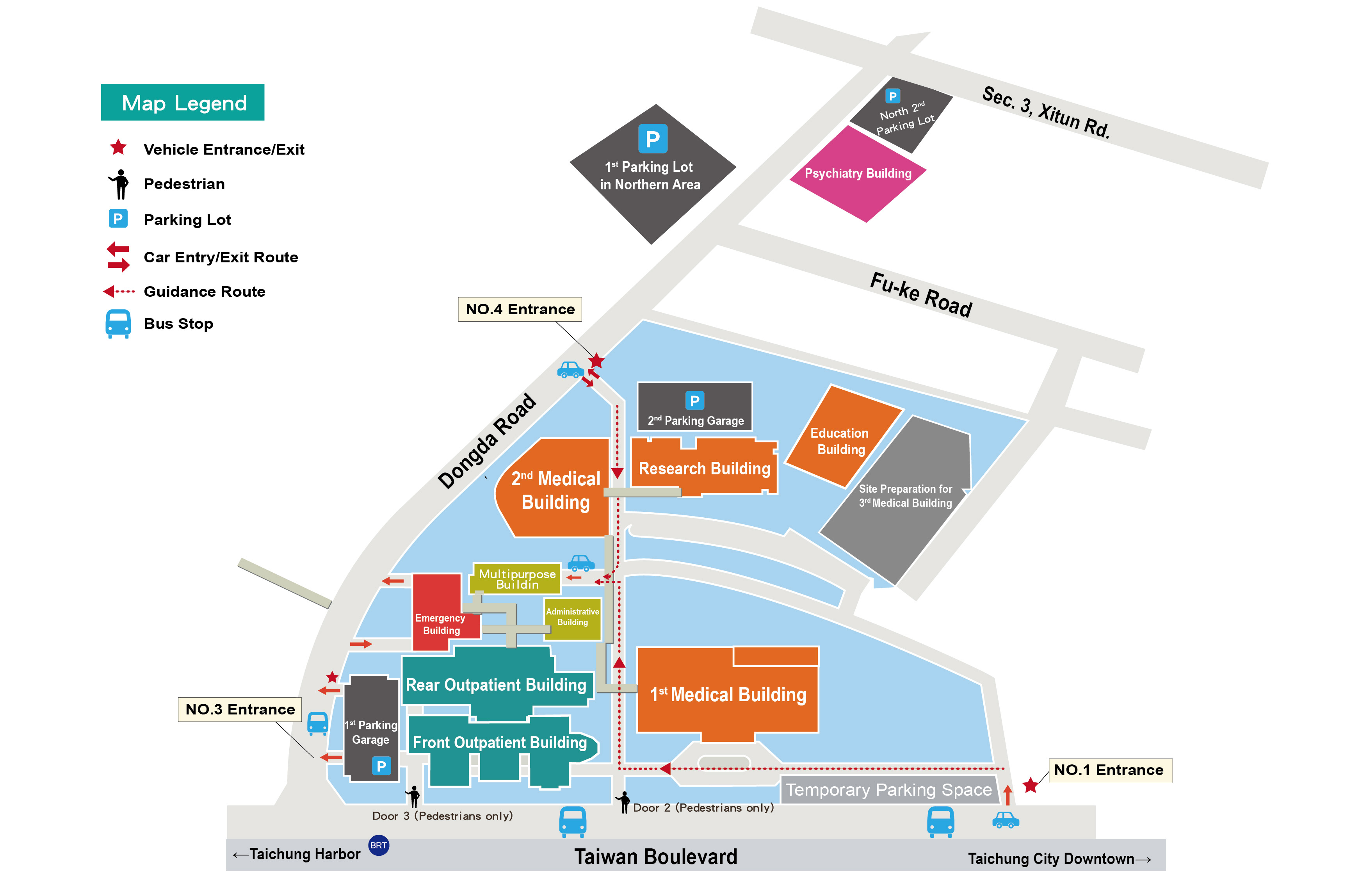 Hospital map