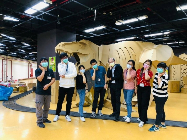 科博館任務完成及復原完畢