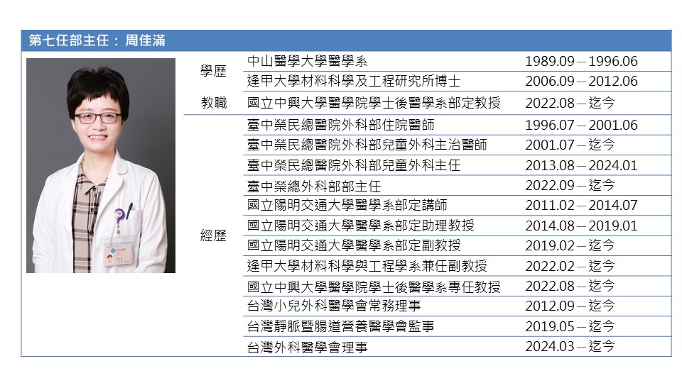 第七任部主任