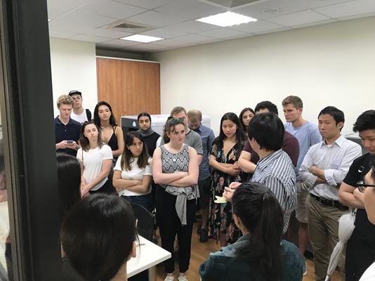 Northeastern University site visits to TCVGH