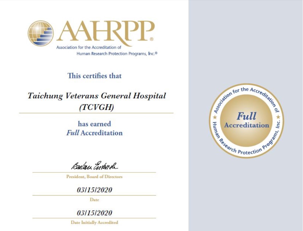 AAHRPP Full Accreditation for Initially Accredited