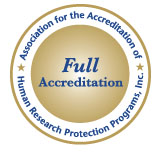 AAHRPP full accreditation