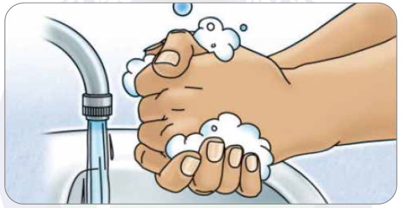 清水洗淨您的雙手示意圖