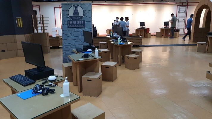 醫師看診區及行政助手席