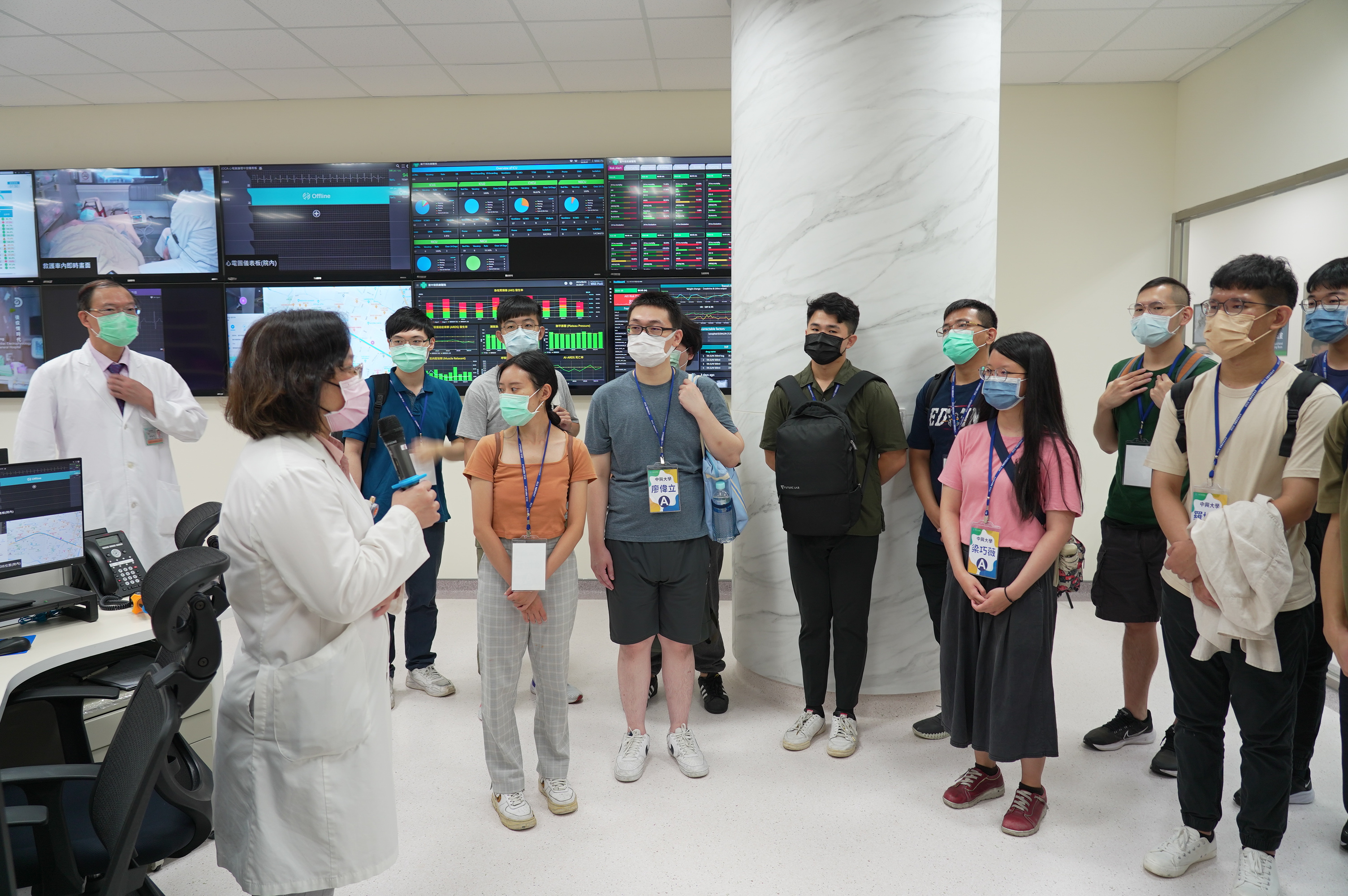 中興大學後醫學系參訪2