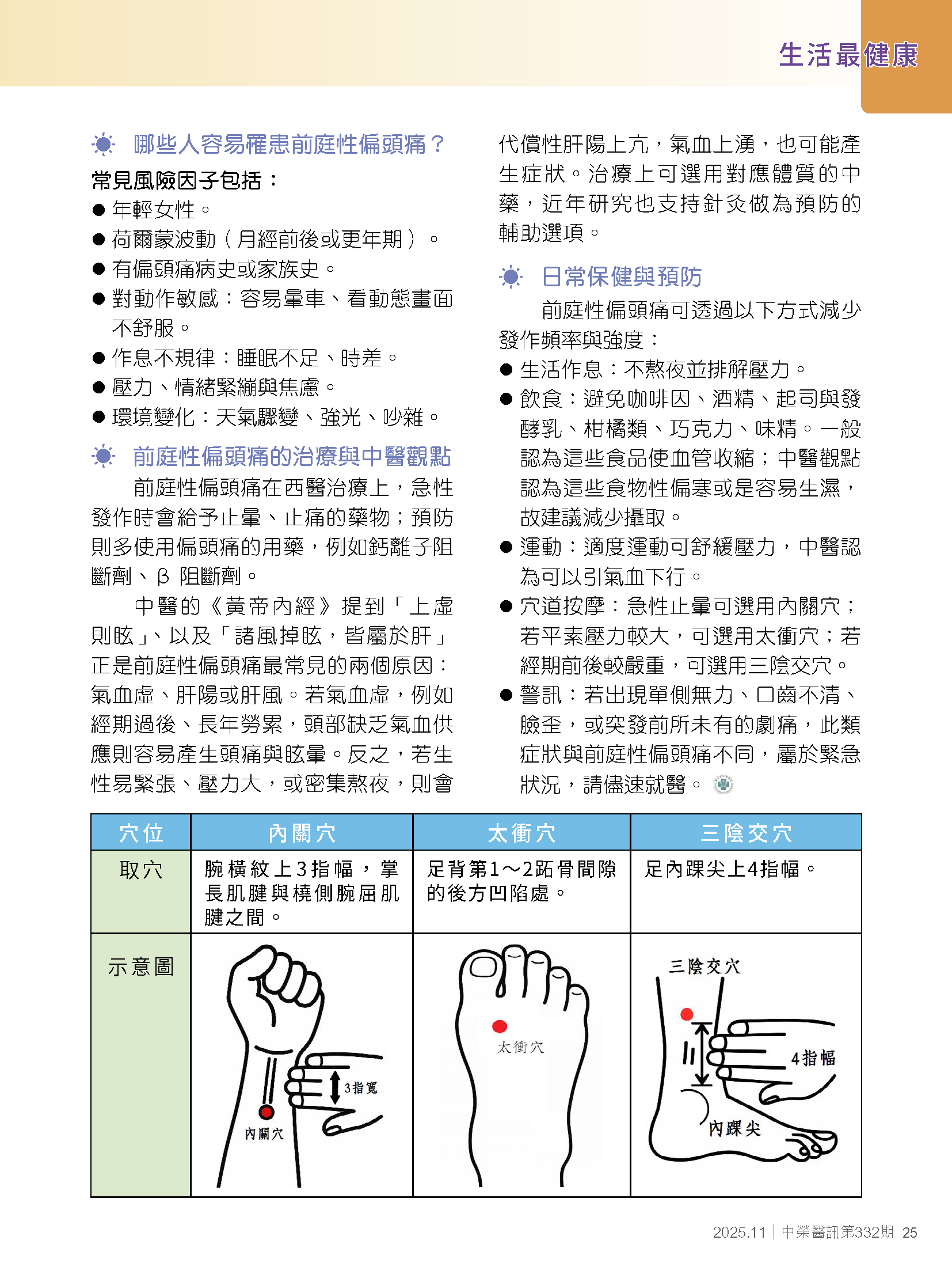頭暈又頭痛：前庭偏頭痛