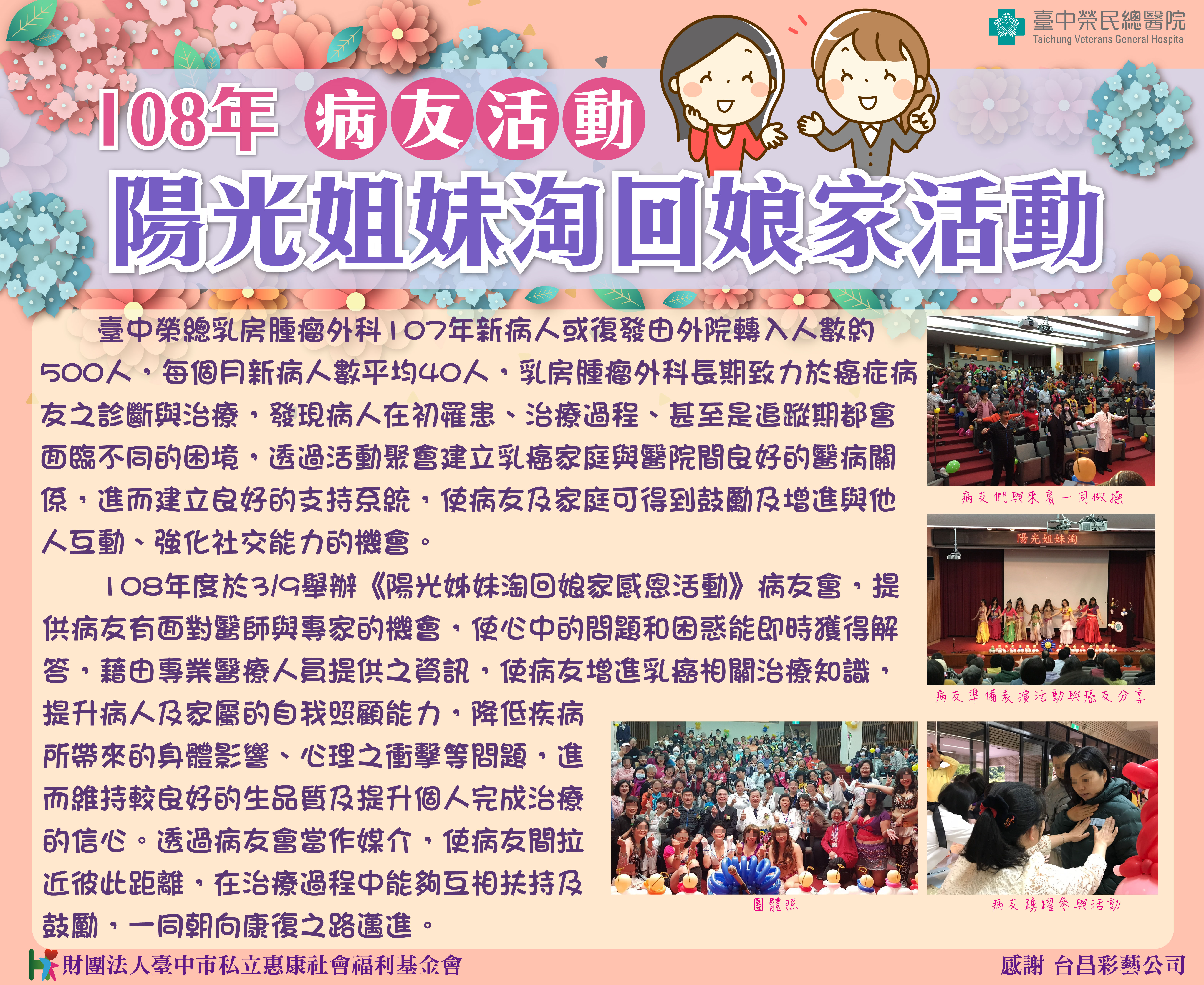 2019年乳癌病友會