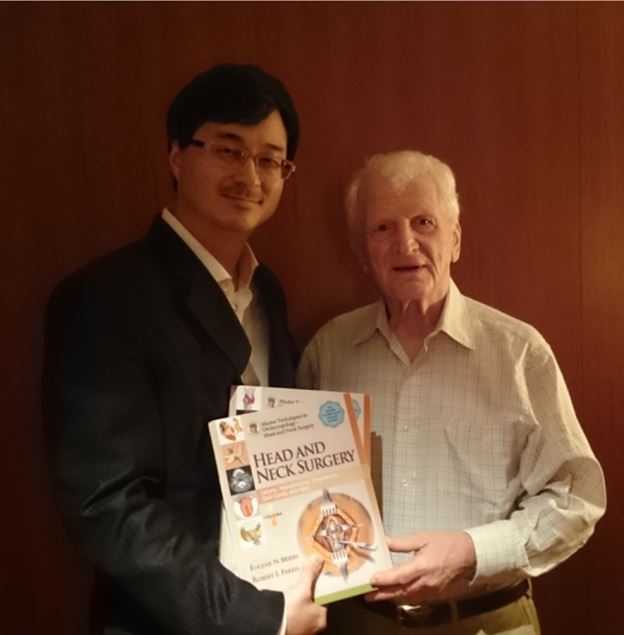 圖7 王仲祺主任與恩師 Prof. Eugene N. Myers 合影