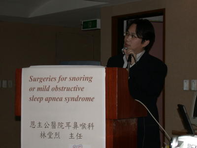 恩主公醫院　林堂烈主任演講