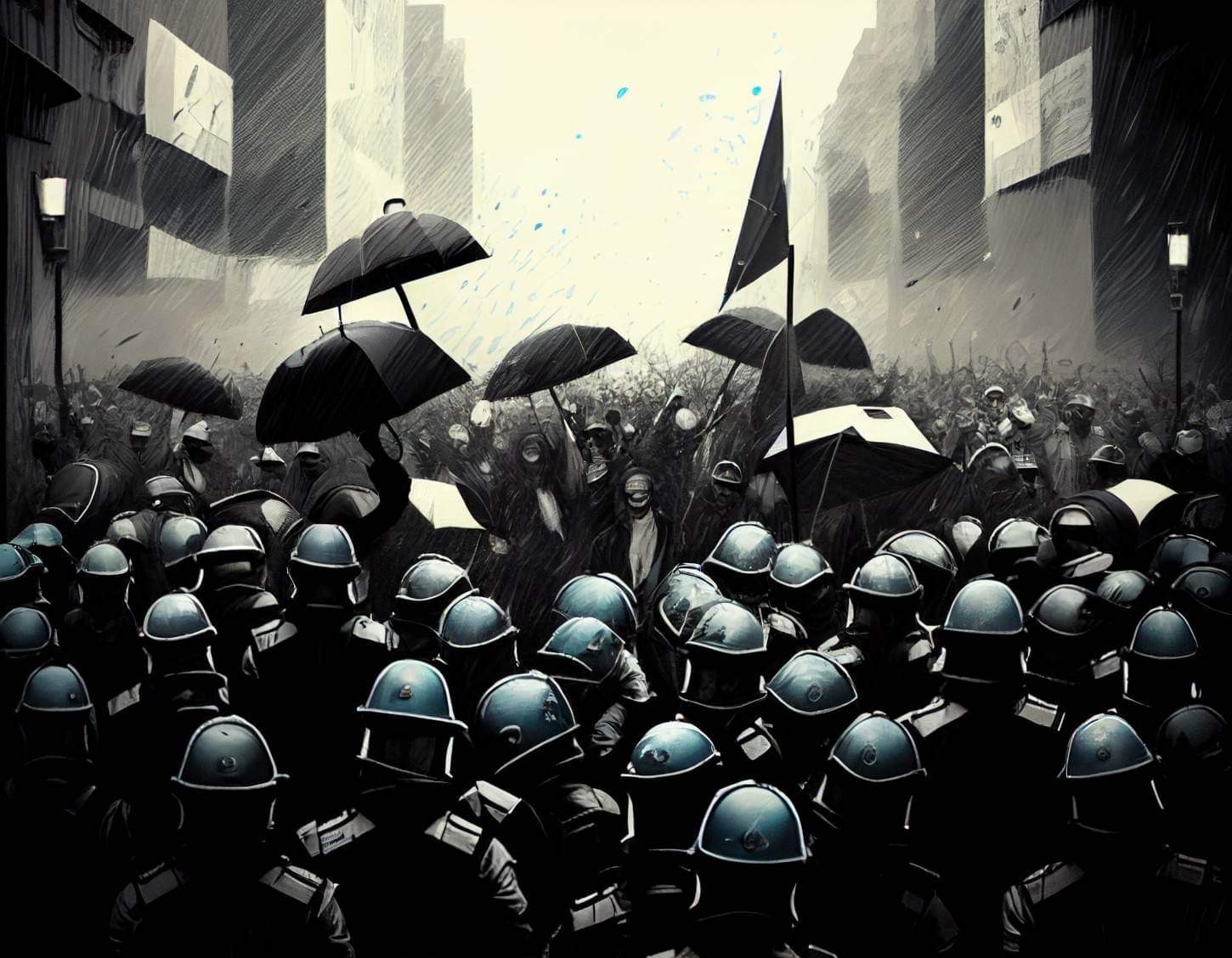 香港黑傘革命與反送中