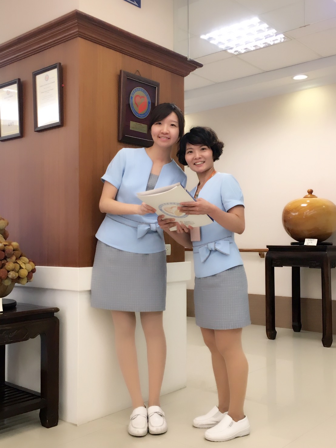 中榮健檢中心醫護人員合照