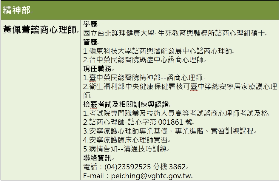 諮商心理師